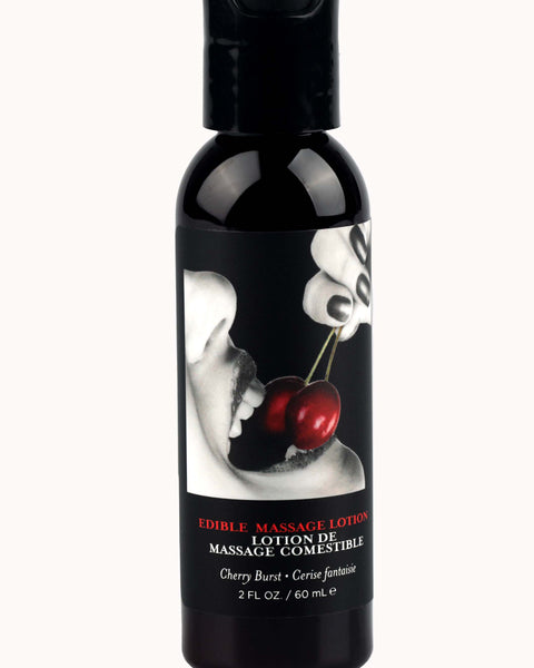 Edible Massage Lotion - Cherry - 2 Fl. Oz. EB-MLE201