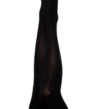 Dana Lynn - Ribbed Thigh High - Size B - Black KX-1303B-BLK-B