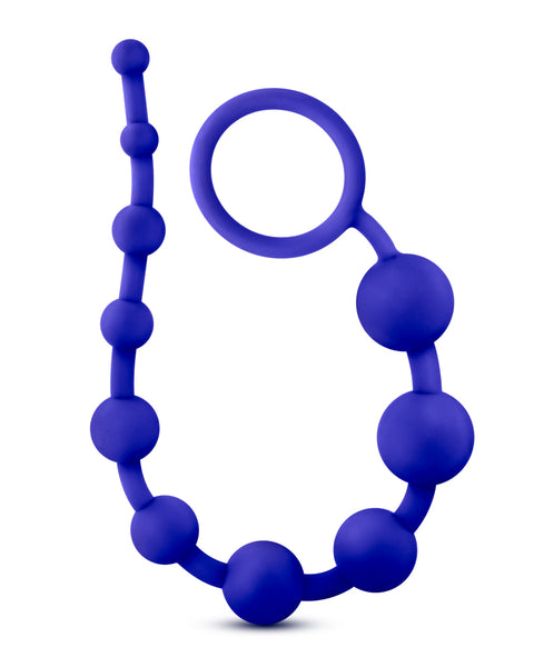 Luxe Silicone 10 Beads - Indigo BL-11002