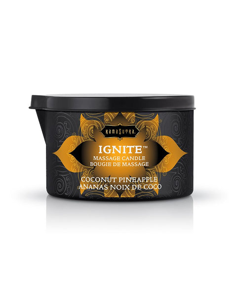 Ignite Coconut Pineapple Massage Candle - 6 Oz KS10227