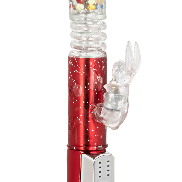 Naughty Bits Cumball Machine Thrusting Jack  Rabbit Vibrator - Red SE4410253