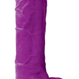 Colours Pleasures - 8 Inch Dildo - Purple NSN0405-25