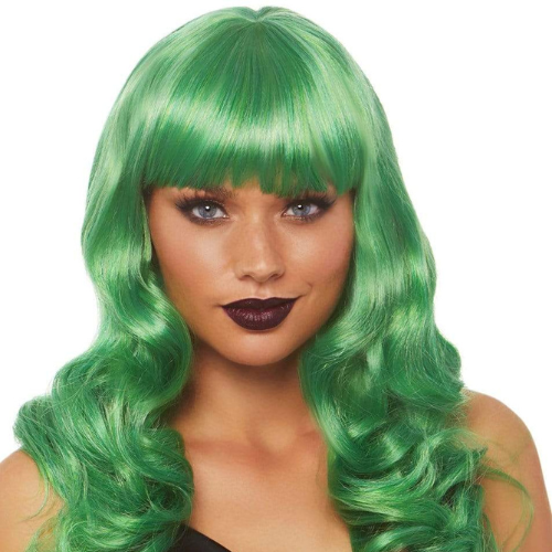 24 Inch Misfit Long Wavy Bang Wig - Green Leg Avenue