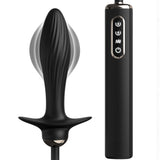 Anal Fantasy Elite Auto-Throb Inflatable Vibrating Plug - Black PD4791-23