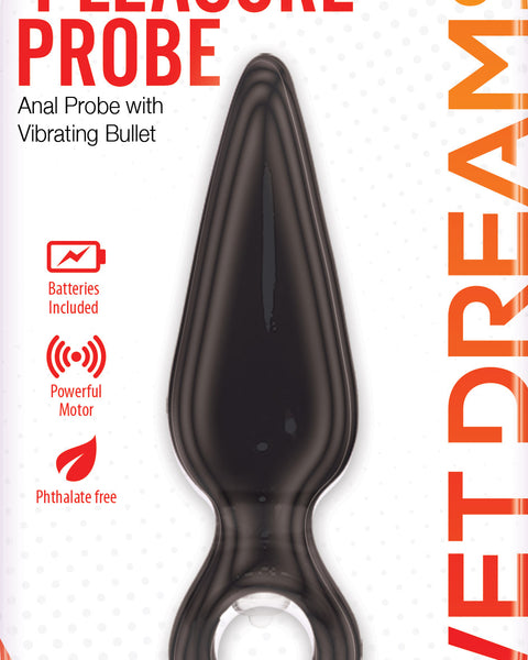 Wet Dreams Mini Pleasure Probe - Black HTP2780