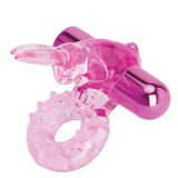 Bodywand Rechargeable Rabbit Ring - Pink X-BW1500