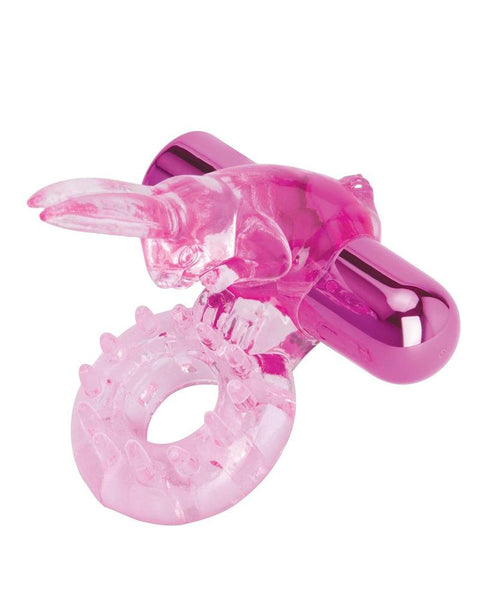 Bodywand Rechargeable Rabbit Ring - Pink X-BW1500