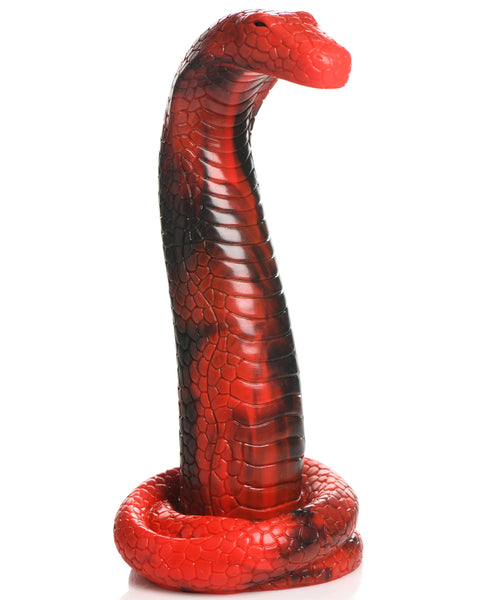 King Cobra King Cobra Silicone Dildo - Red CC-AH196