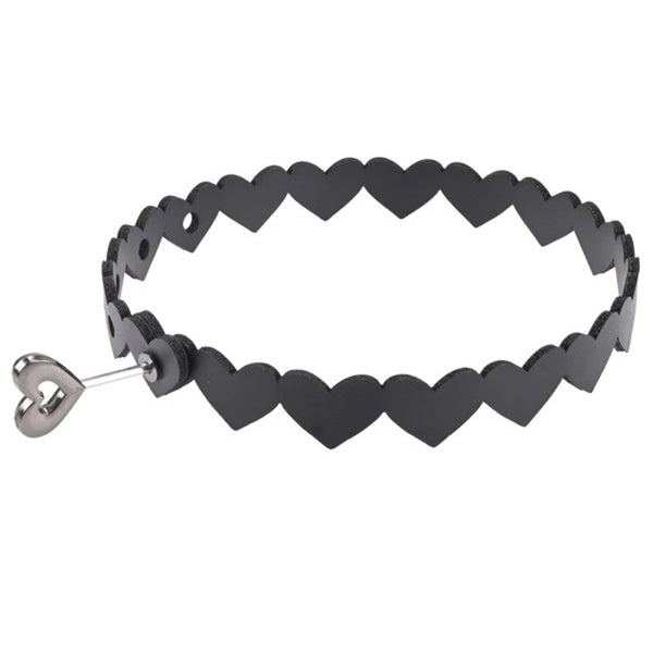 Heart Day Collar - Black SS09850