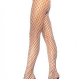 Xena Spandex Diamond Tights - One Size - Black LA-9005BLK