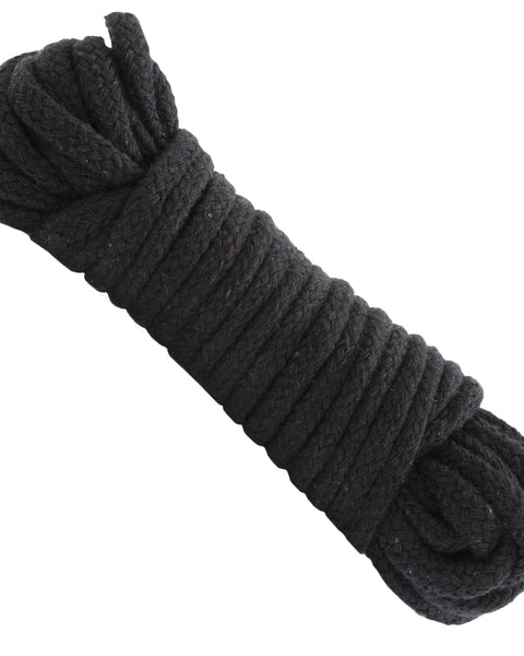 Bondage Rope - Cotton - Japanese Style - Black DJ2100-03