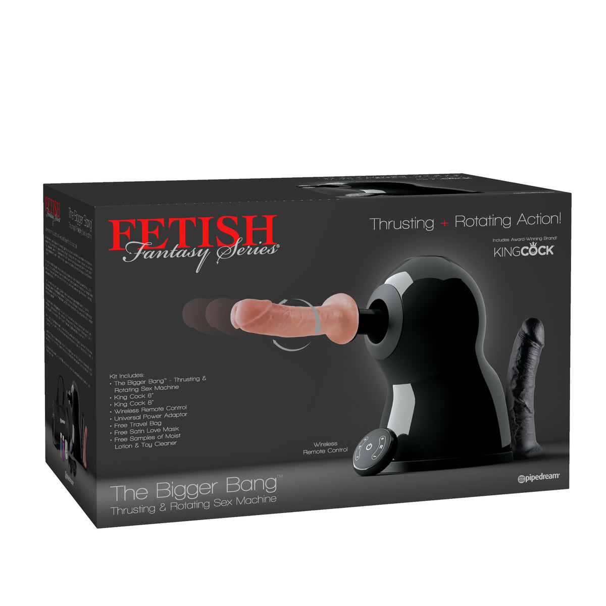 Fetish Fantasy the Bigger Bang Thrusting &  Rotating Sex Machine PD3766-00