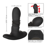 Eclipse Thrusting Rotator Probe | Dual Motor Thrusting and Rotating Anal Pleasure for Ultimate Stimulation CalExotics