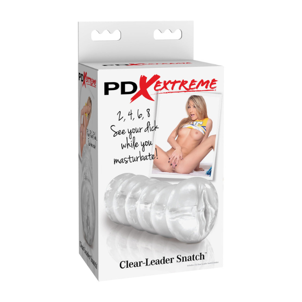 PDX Extreme - Clear-Leader Snatch | See-Through Design for Realistic, Visual Satisfaction Pipedream