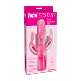 Total Ecstasy Triple Stimulator | Triple Action Vibration and Rotation for Total Ecstasy Pipedream