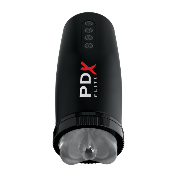 PDX Elite Moto-Bator 2 | Dual Thrusting and Vibrating Action for Hands-Free Pleasure Pipedream