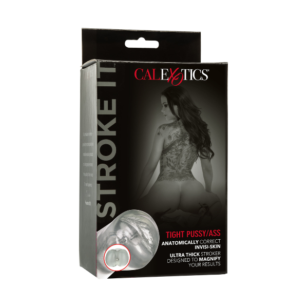 Stroke It™ Tight Pussy/Ass Stroker | Dual-Entry for Ultimate Satisfaction CalExotics