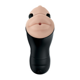 PDX Elite Double Penetration Vibrating Stroker | Dual Entry and Vibration for Intense, Realistic Sensations Pipedream