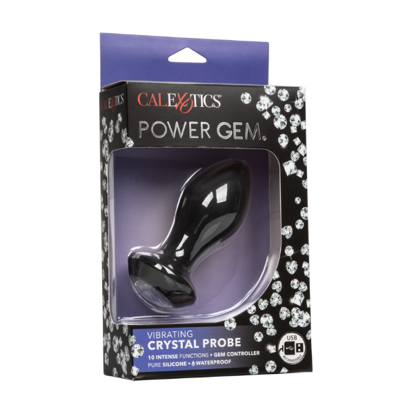 Power Gem Vibrating Crystal Probe | Dazzling Vibration and Flexibility for Ultimate Anal Pleasure CalExotics