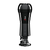 PDX Elite Cock Compressor Vibrating Stroker | Intense Compression and Vibration for Maximum Sensation Pipedream