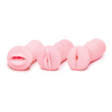 Pocket Pink - 3 Pack Set | Realistic Pleasure in Pussy, Ass, and Mouth Designs Icon Brands