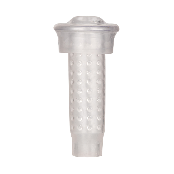 Optimum Series Stroker Pump Sleeve Mouth | Ultra-Stretchy Mouth Sleeve for Solo or Pump Play CalExotics