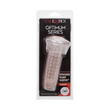 Optimum Series Stroker Pump Sleeve Mouth | Ultra-Stretchy Mouth Sleeve for Solo or Pump Play CalExotics