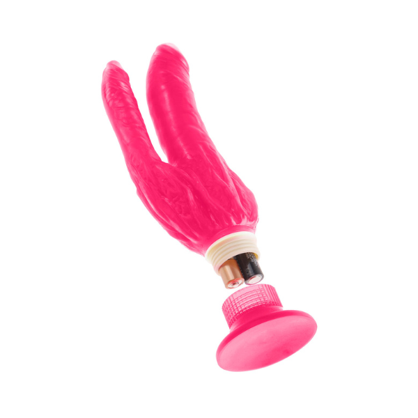 Wall Bangers Double Penetrator | Dual Stimulation with Suction Base for Hands-Free Pleasure Pipedream