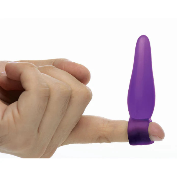 Fanny Fiddlers 3 Piece Finger Rimmer Set With Vibrating Bullet | Gradual Anal Training with 3 Sizes and Optional Vibration XR Brands