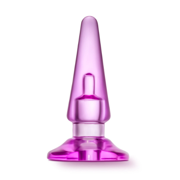 Sassy Vibra Plug (Pink) | Perfect Beginner’s Plug with Optional Vibration Blush