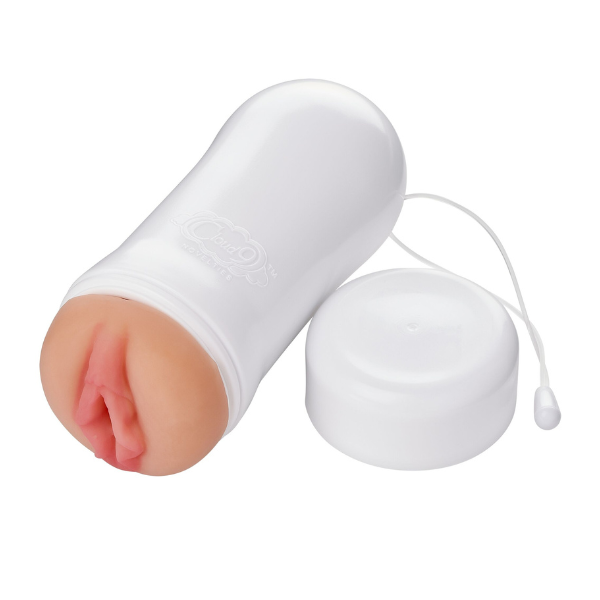 Pleasure Pussy Pocket Stroker (Flesh) | Water-Activated, Realistic Feel with No Lube Needed Cloud 9 Novelties