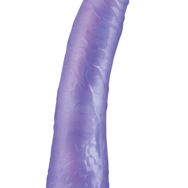 Basix Rubber Works - Slim 7 Inch With Suction Cup - Purple PD4223-12