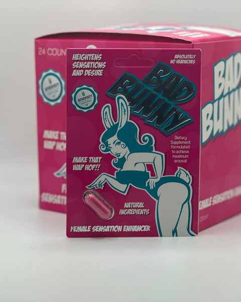 Bad Bunny Femal Pill Enhancer 24 Ct Display PW-BBFP