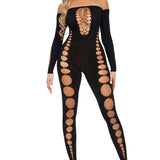 Boujee Gang Bodystocking - One Size - Black PKL-27058BLKOS