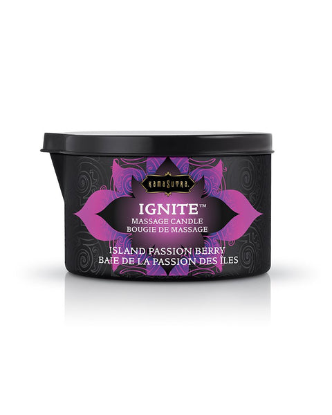 Ignite Massage Candle - Island Passion Berry - 6 Oz. KS10199