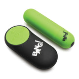 Glow in the Dark Bullet With Remote - Green BNG-AH458