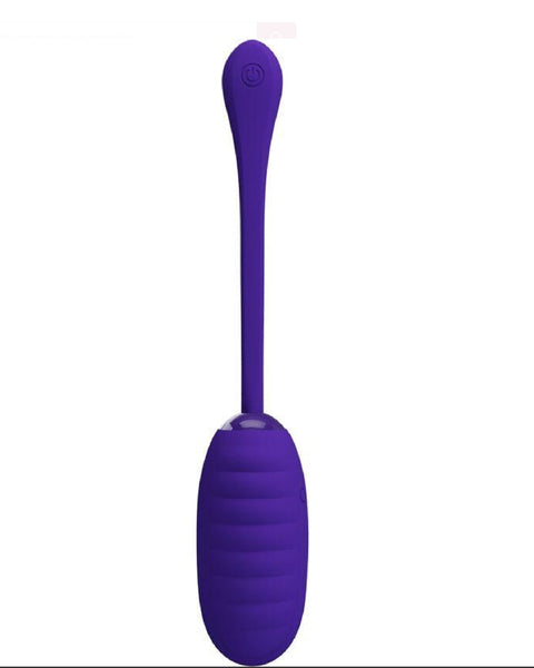 Kirk Rechargeable Vibrating Egg - Purple BI-014654-3