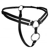 Unity Double Penetration Strap on  Harness SU-AD918