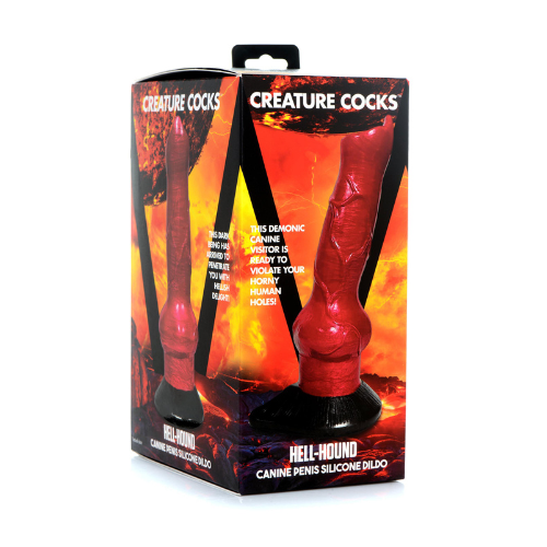 Hell Hound Canine Penis Silicone Dildo | Fierce and Exotic Pleasure XR Brands