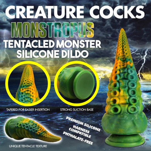 Monstropus Tentacled Monster Silicone Dildo | Thrilling Deep-Sea Adventure XR Brands