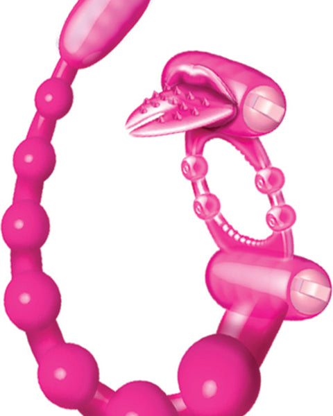 Super Xtreme Vibe Scorpion With Dual Stinger Anal Vibe - Magenta HTP2298