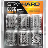 Stay Hard Cock Sleeve Kit - Clear BL-60612