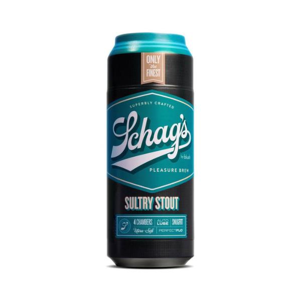 Schag’s Sultry Stout Stroker | Thick, Frosted Pleasure for Intense Sensations Blush