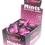 X-Rated Mints - 100 Piece p.o.p Display - 3.1g Bags CP-441