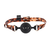 Sincerely Amber Ball Gag | Stylish Tortoiseshell-Inspired Breathable Gag Sale Specials