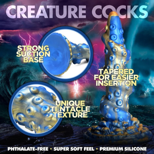 Lord Kraken Tentacled Silicone Dildo | Dive into Deep Sea Adventure XR Brands