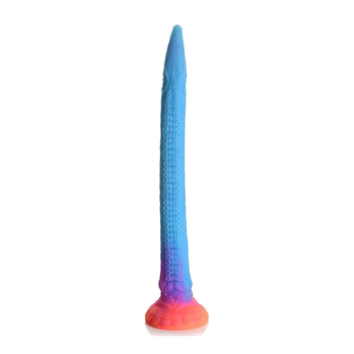 Makara Glow-in-the-Dark Silicone Snake Dildo | Exotic and Luminous Pleasure XR Brands