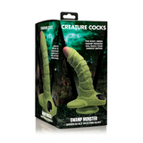 Swamp Monster Scaly Silicone Dildo | Unleash Wild, Textured Pleasure XR Brands