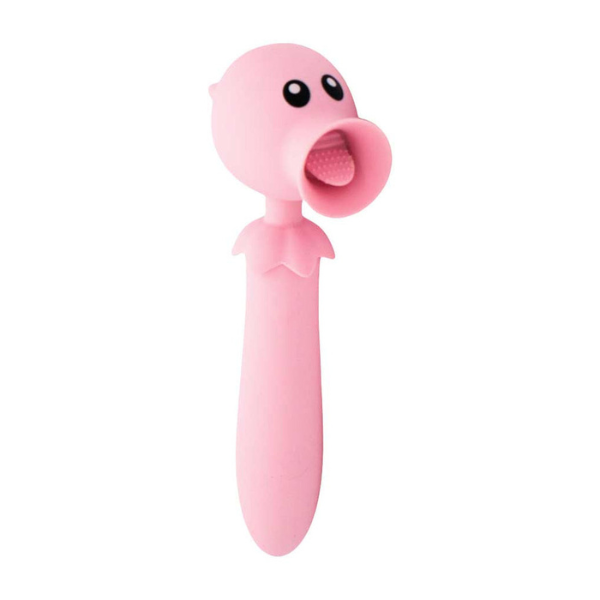 Lick n' Stick Clit Flicker and G-Spot Vibrator  | Dual-Action Vibrator with Flickering Tongue Natalie's Toy Box