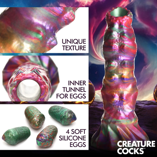 Larva Silicone Ovipositor Dildo with Eggs | Unique and Thrilling Experience XR Brands